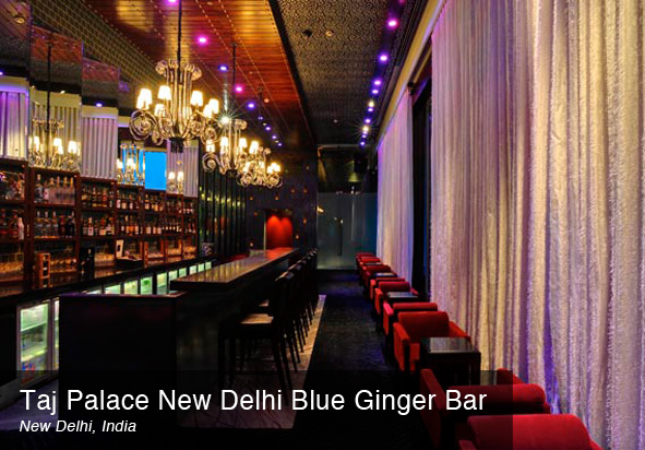 Taj Palace New Delhi Blue Ginger Bar