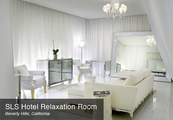 SLS Hotel Relaxation Room